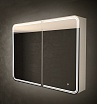 Зеркальный шкаф Art&Max Verona 90x80 с подсветкой, AM-Ver-900-800-2D-DS-F