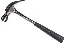 Молоток с гвоздодером PARK 560 гр HAM56CL металлическая обрезиненная рукоятка 354110