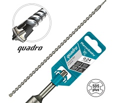 Бур Quadro (24x1000 мм; SDS-plus) RENNBOHR 512410