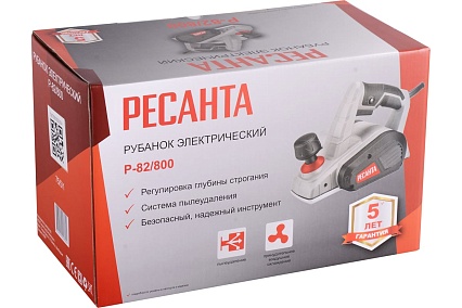 Электрический рубанок Ресанта Р-82/800 75/5/1