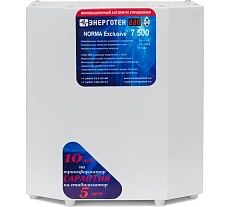 Стабилизатор напряжения (7500 ±11 В 120-275 В) Энерготех NORMA Exclusive 514417