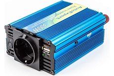 Автомобильный преобразователь напряжения (инвертор) Autoexpert A300, 12V/220V, 300W, евро-розетка, USB выход 5V/1A
