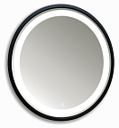 Зеркало Silver Mirrors Манхэттен 80x80 см с подсветкой, металлическая рама