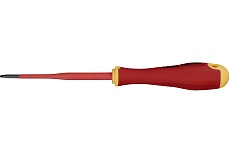 Диэлектрическая отвертка Felo SL 3,5х0,8, E-Slim Ergonic 41393890