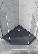 Поддон для душа RGW Stone Tray-G 90x90 камень, графит 14155099-02-11