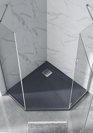 Поддон для душа RGW Stone Tray-G 90x90 камень, графит 14155099-02-11