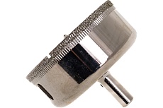 Коронка с центрирующим сверлом по стеклу и керамике (70х55 мм) Vertextools 336-70-55