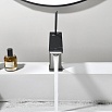 Смеситель для раковины Black&White Gravity GF-7105-GM оружейная сталь