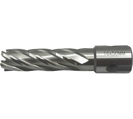 Сверло корончатое TORNERI 16х50 мм, HSS, Universal / Weldon 19 Т023629