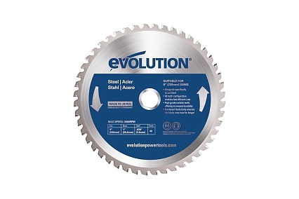 Диск (230х25.4х2,0 мм; 48 зубьев) по стали Evolution EVOBLADE230