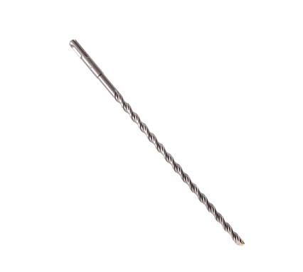 Бур по бетону, двойная спираль, Cobalt W-tip (10x310 мм; SDS PLUS) Denzel 705019