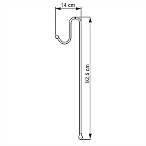 Комплект полок WasserKRAFT K-72233 с держателями