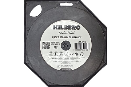 Диск пильный по металлу Industrial 216х30 мм, 48Т Hilberg HF216