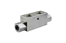Гидрозамок TITAN LOCK двусторонний, 1/2&quot;, BP/BP, сталь, TLDHL1/2FF