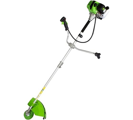 Бензиновый триммер Grassman GT-2500 R 2,5 кВт, 3,4 лс, бак 1,2 л, захват 25,5, 42 см штанга, катушка, нож 1/1 023886