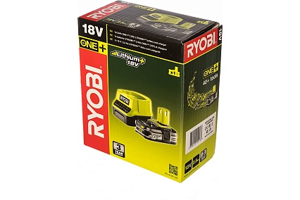 Набор Ryobi ONE+ RC18120-125 5133003359 аккумулятор (18 В; 2.5 А*ч; Li-Ion) и зарядное устройство RC18120