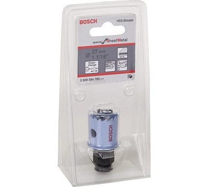 Коронка пильная Special for Sheet Metal (27 мм; HSS-CO) Bosch 2608584785