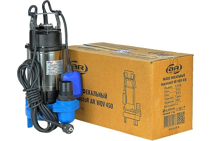 Фекальный насос AquamotoR AR WQV 450 AR151022