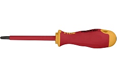Диэлектрическая крестовая отвертка Felo Ergonic +/- H 2X 100 41620390