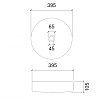 Раковина Abber Glas AK2301B 39.5 см черный