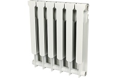 Биметаллический радиатор Rommer Profi BM 500 BI500-80-80-150 6 секций RAL9016 82488