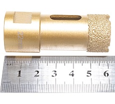 Коронка алмазная KERAMOGRANIT (22x60 мм; М14) D.BOR 1,21603E+11