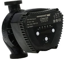Насос Heisskraft HKA 15-15 B, 1x230 В, G 3/4&quot;, PN 10, 80 мм, энергоэффективный, кабель 1.5 м с вилкой 77515160