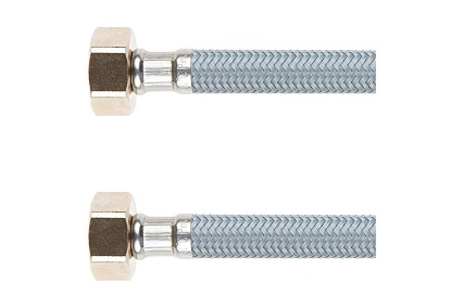 Гибкая подводка для воды AV Engineering nylon Lt гайка 1/2" - гайка 1/2" 120 см AVE208120
