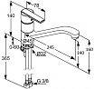 Смеситель для кухни Kludi D-Core 389550590