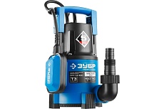 Погружной дренажный насос для чистой воды Зубр ПРОФЕССИОНАЛ НПЧ-Т3-400