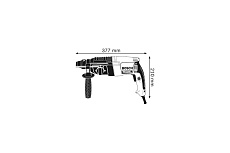 Перфоратор Bosch GBH 2-26 DRE + отвертка Wiha 0.615.990.K00