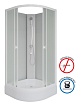 Душевая кабина Niagara Promo P90/26/MT/BK 90x90 стекло матовое, без крыши и г/м