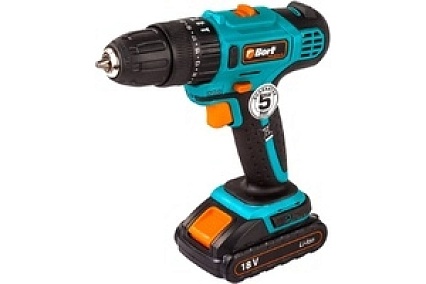 Аккумуляторная дрель-шуруповерт Bort BAB-18Ix2Li-FD 91275998