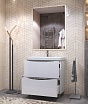 Мебель для ванной Vigo Glem 70 см напольная, белый