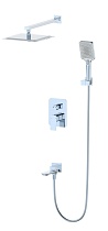 Душевой набор Wonzon&Woghand Diamond WW-88939011-CR хром