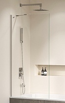 Шторка для ванны RGW SC-151 80x150 см хром, прозрачное 351115108-11