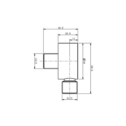 Шланговое подключение Caprigo Parts 99-590-VOT бронза