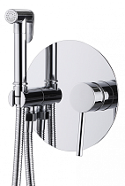 Смеситель Abber Emotion AF8826 с гигиеническим душем, хром