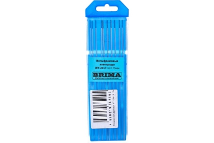 Электроды вольфрамовые WL-20 (10 шт; 1x175 мм) Brima 0011478
