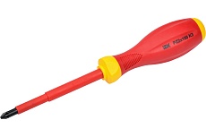 Диэлектрическая отвертка IEK ARMA2L 3 PZ2x100 K3 A2L3-SC30-K3-PZ-20-100