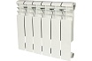 Биметаллический радиатор Rommer Profi BM 350 BI350-80-80-130 6 секций RAL9016 86630