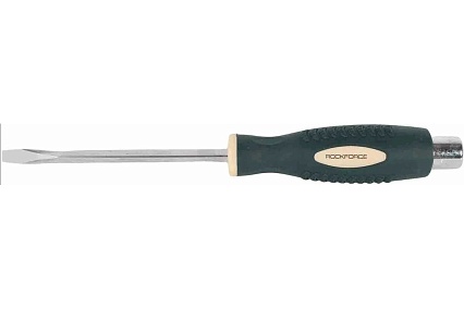 Шлицевая силовая отвертка Rockforce SL6.5х125м RF-70265125(26545)