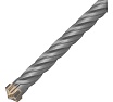 Бур по бетону 12x400 мм, SDS PLUS c крестовой пластиной Matrix 70909