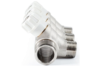 Коллектор с регулировочными вентилями PROFACTOR в/н 3/4" х 3 вых 1/2"нар PF MV 268.3