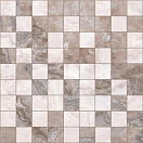 Мозаика Laparet Marmo коричневый+белый 30х30 см, MRM-2