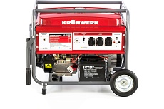 Бензиновый генератор Kronwerk LK 7500E, 6,5 кВт, 220В, бак 25 л, электростартер 94694