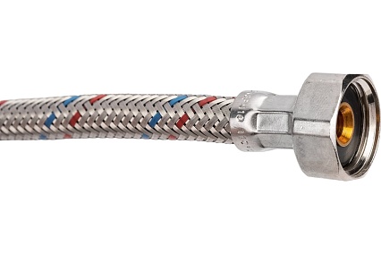 Гибкая подводка для воды НР 3/8" х ВР 1/2", длина 600 мм STOUT RG008P0SIFSGE2