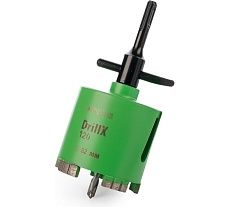 Сверло сегментное Diamaster DrillX-120 (М16/SDSplus) д.82/h- 70мм бетон/железобетон/кирпич dry Laser 000.630.0074