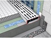 Душевой лоток TECEdrainline 601500 150 см прямой, серебристый металлик