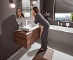 Смеситель для душа Hansgrohe Vivenis 75415700 внешняя часть, матовый белый